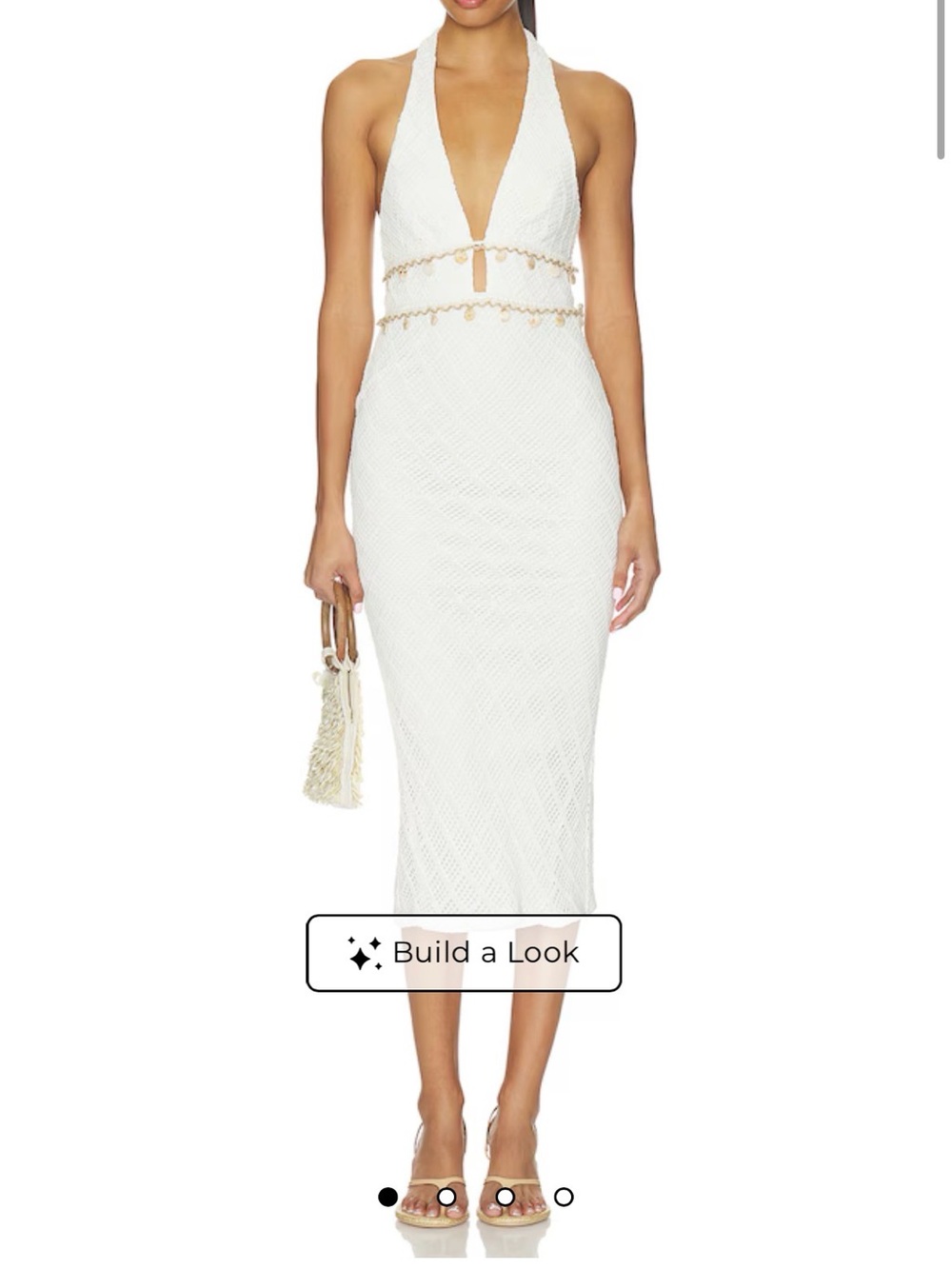 Superdown Juni Halter Maxi Dress